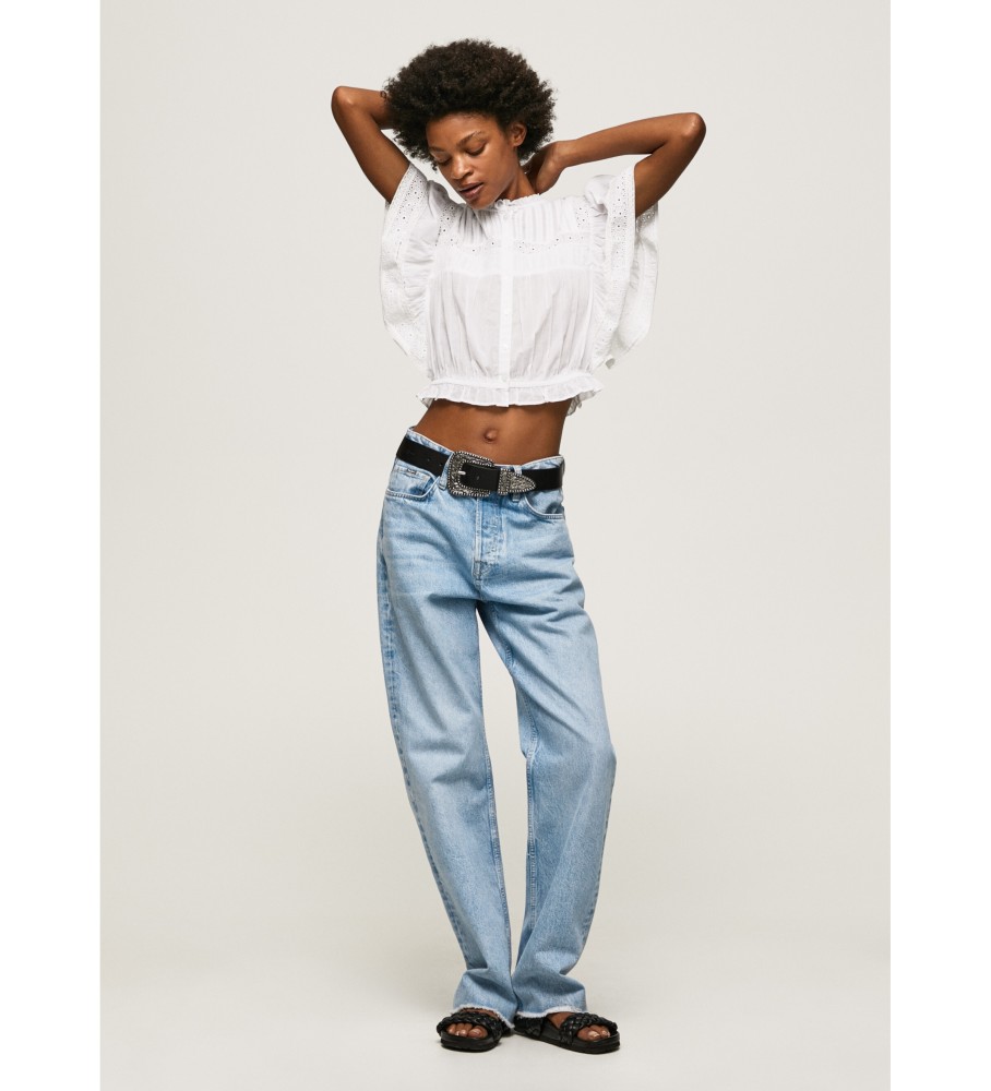 Blusa Prunela branca da Pepe Jeans