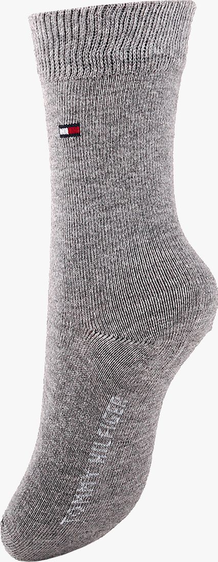 TOMMY HILFIGER grijze tommy hilfiger sokken th children sock th basic 2p