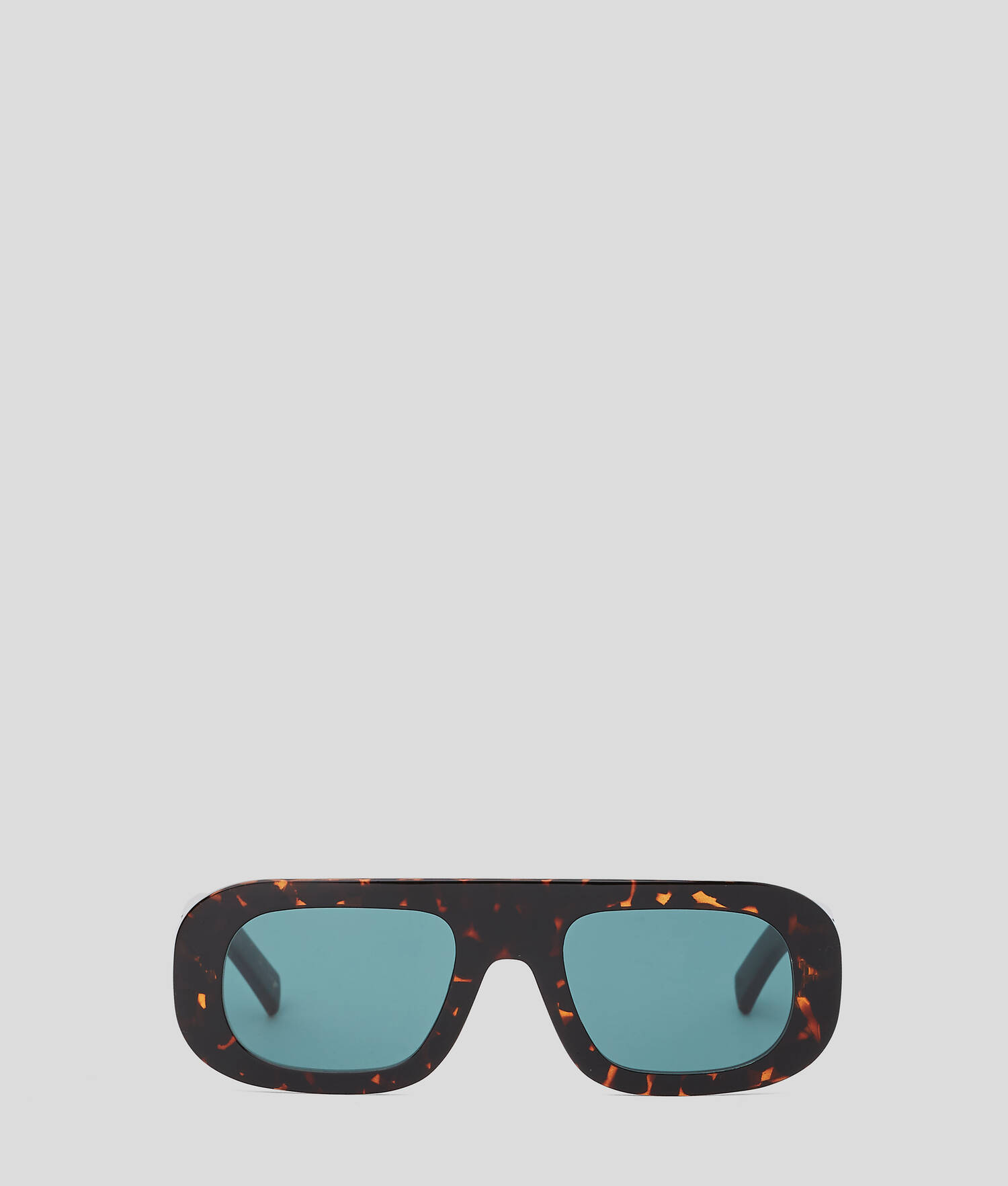 LUNETTES DE SOLEIL AVEC LOGO KARL - Tortue Foncée