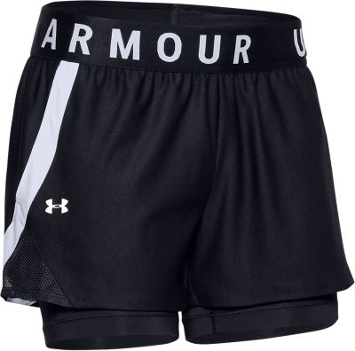 Under ArmourPlay Up 2 in 1 Shorts - schwarz