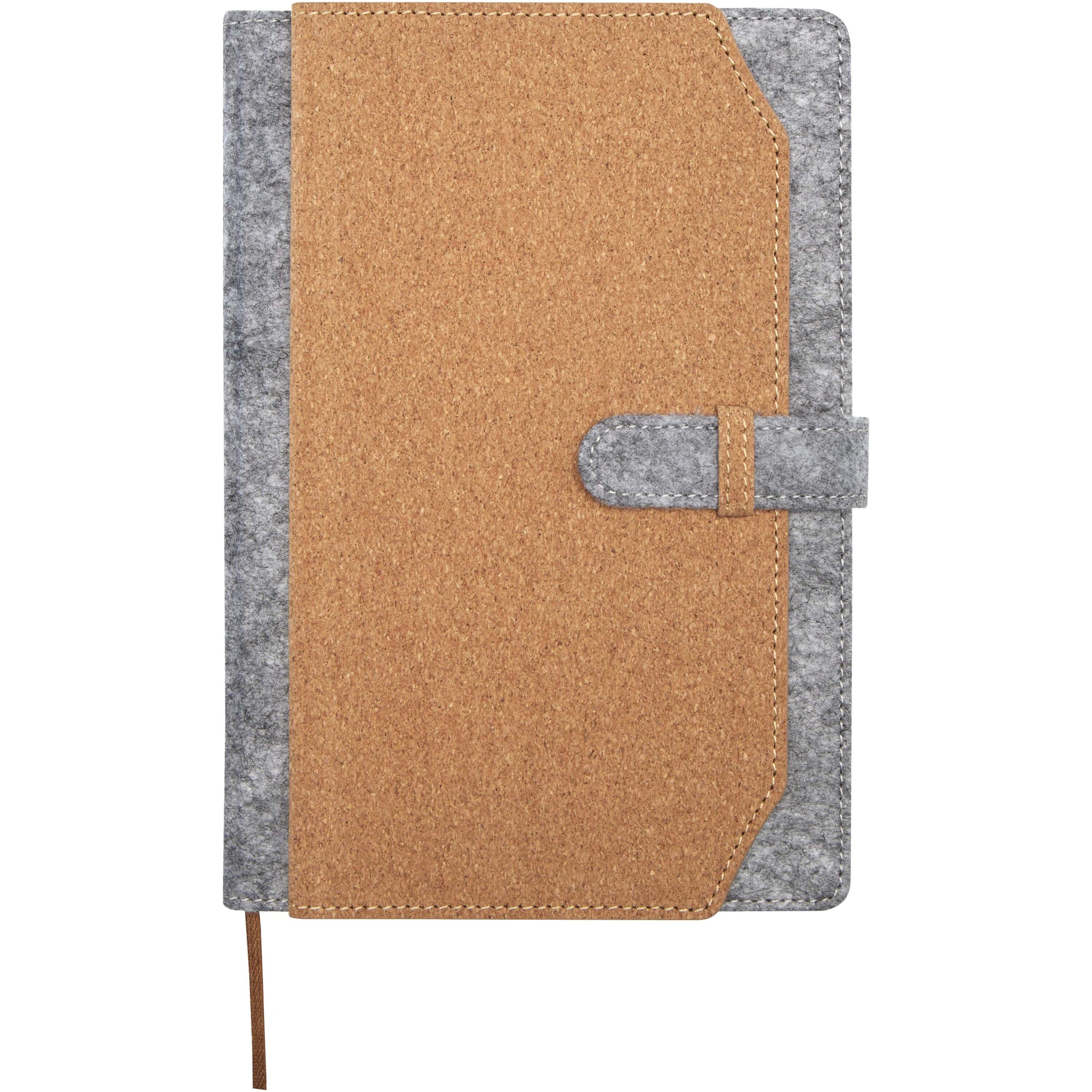 PF Concept 107907 - Carnet A5 Viviana en feutrine recyclée et liège