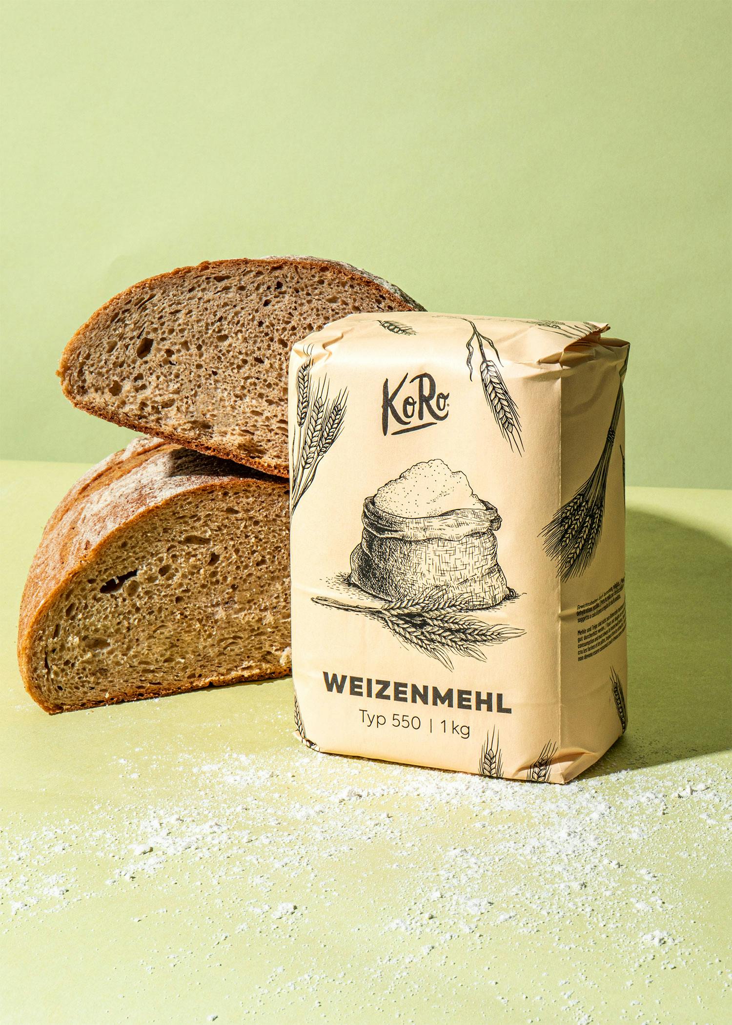 Weizenmehl Typ 550 1 kg