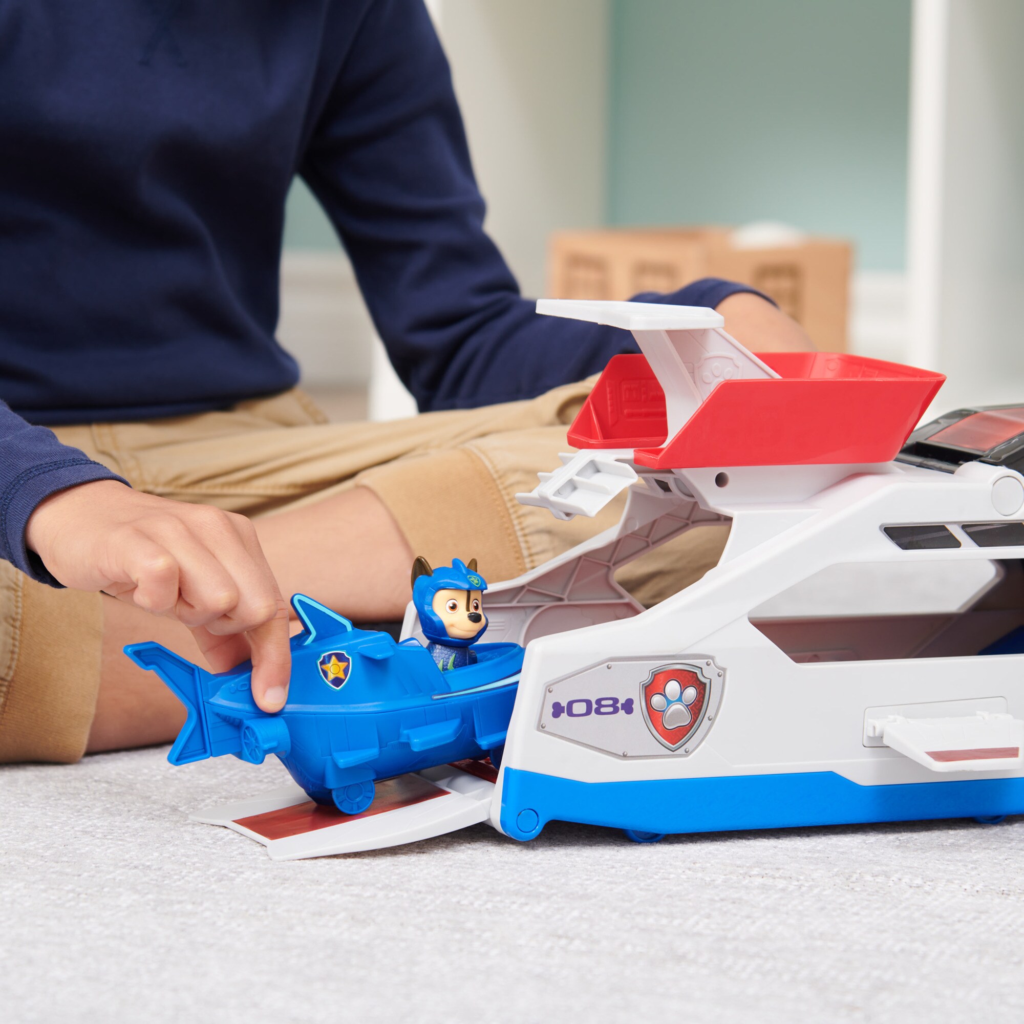 Spin Master Spielfahrzeug Paw Patrol Aqua Pups - Whale Patroller