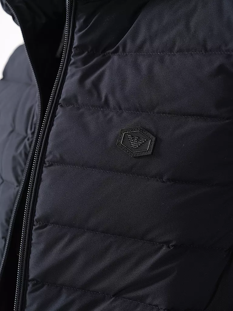 EMPORIO ARMANI Daunen Steppgilet dunkelblau