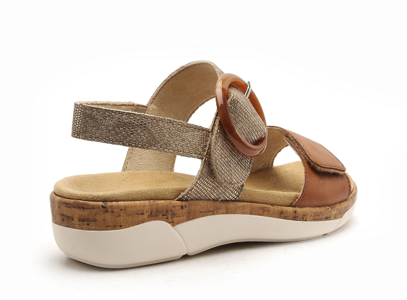 Remonte nu pieds plats femme r6853 marron