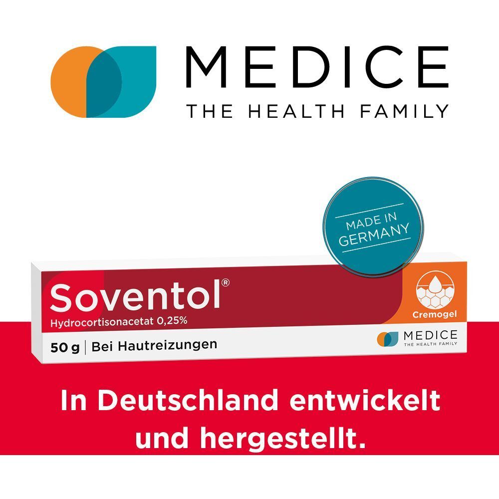 Soventol HydroCortisonACETAT 0,25% Hautentzündungen