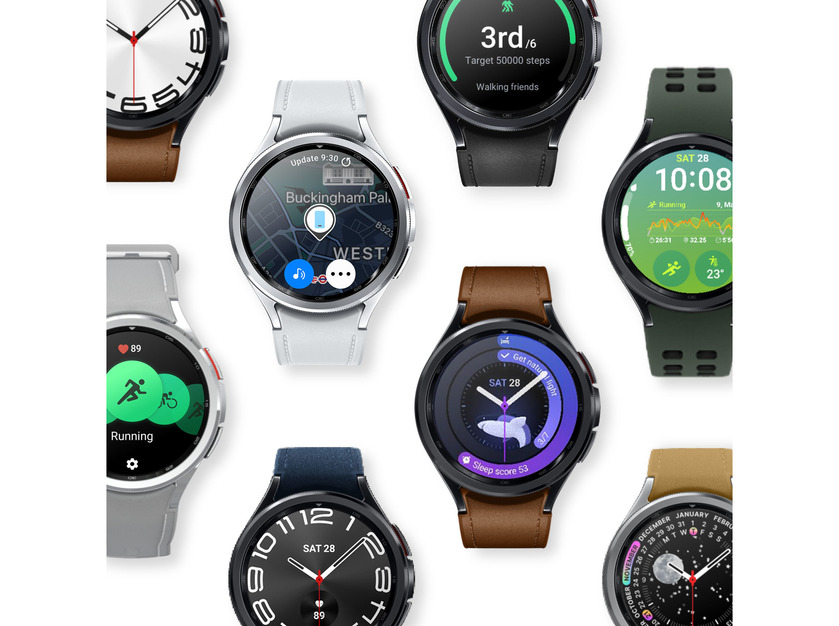 SMARTWATCH SAMSUNG WATCH6 CLASSIC 43MM BLUETOOTH SILVER