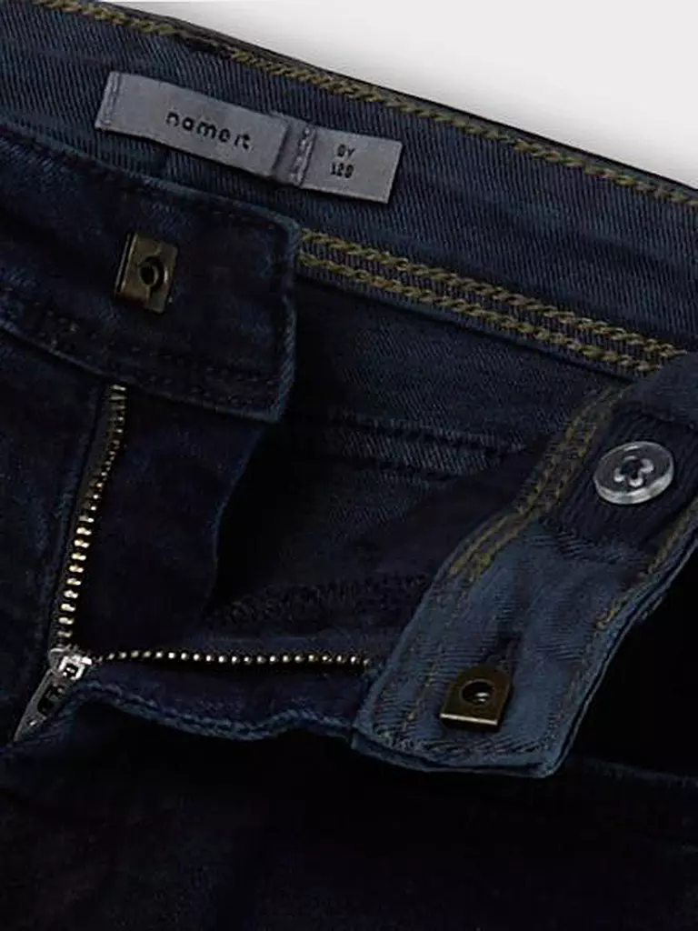 NAME IT Jungen Jeans Straight Fit NKMRYAN dunkelblau
