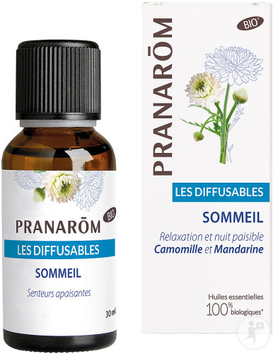 Pranarôm Les Diffusables Sommeil Avec Camomille Et Mandarin Bio Flacon 30ml