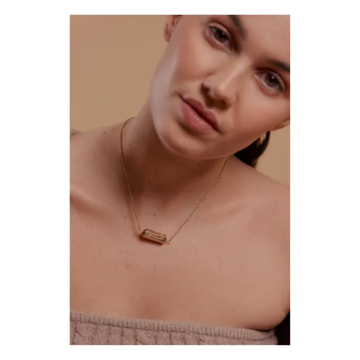 Louise Damas Collier Air | Doré