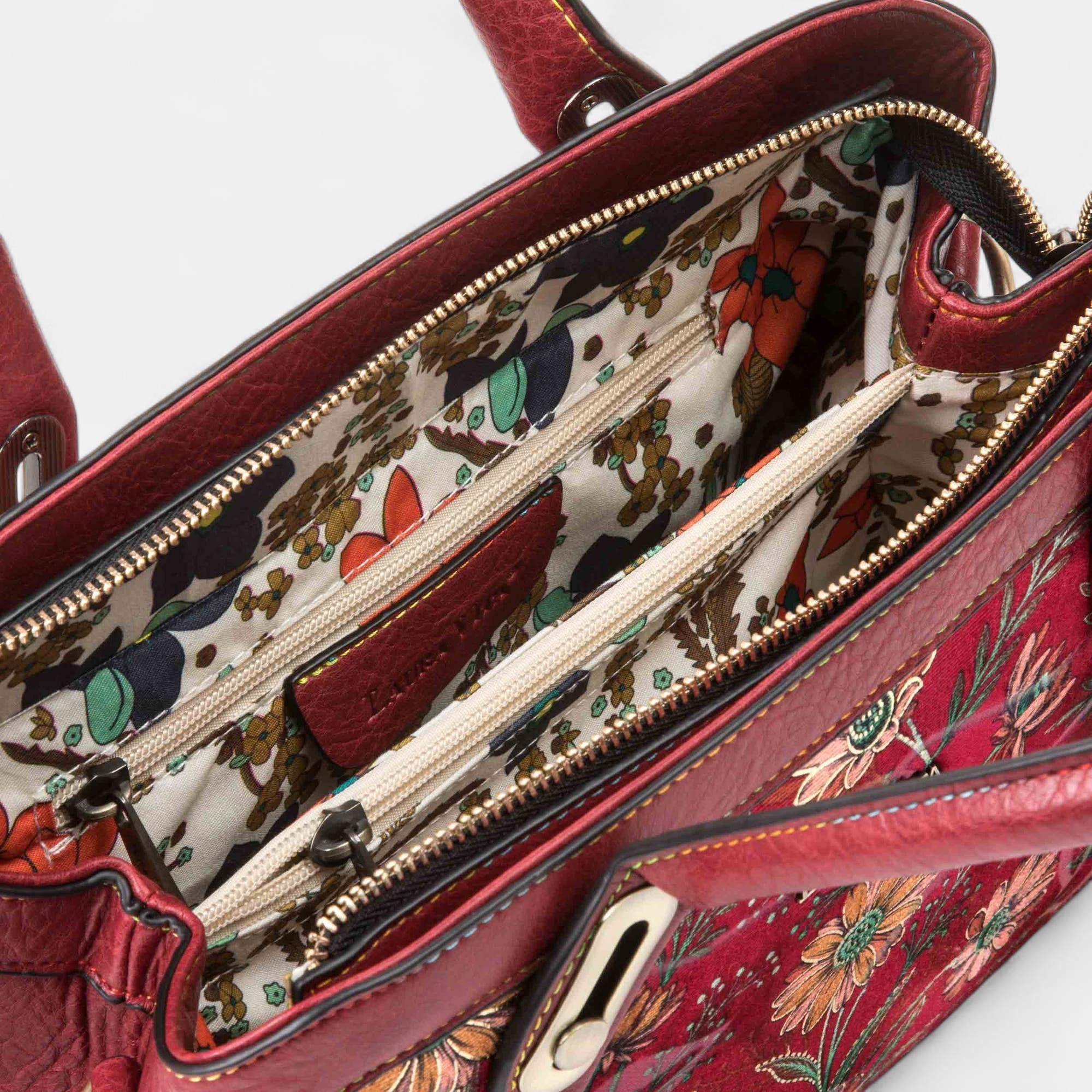 Sac à main rouge