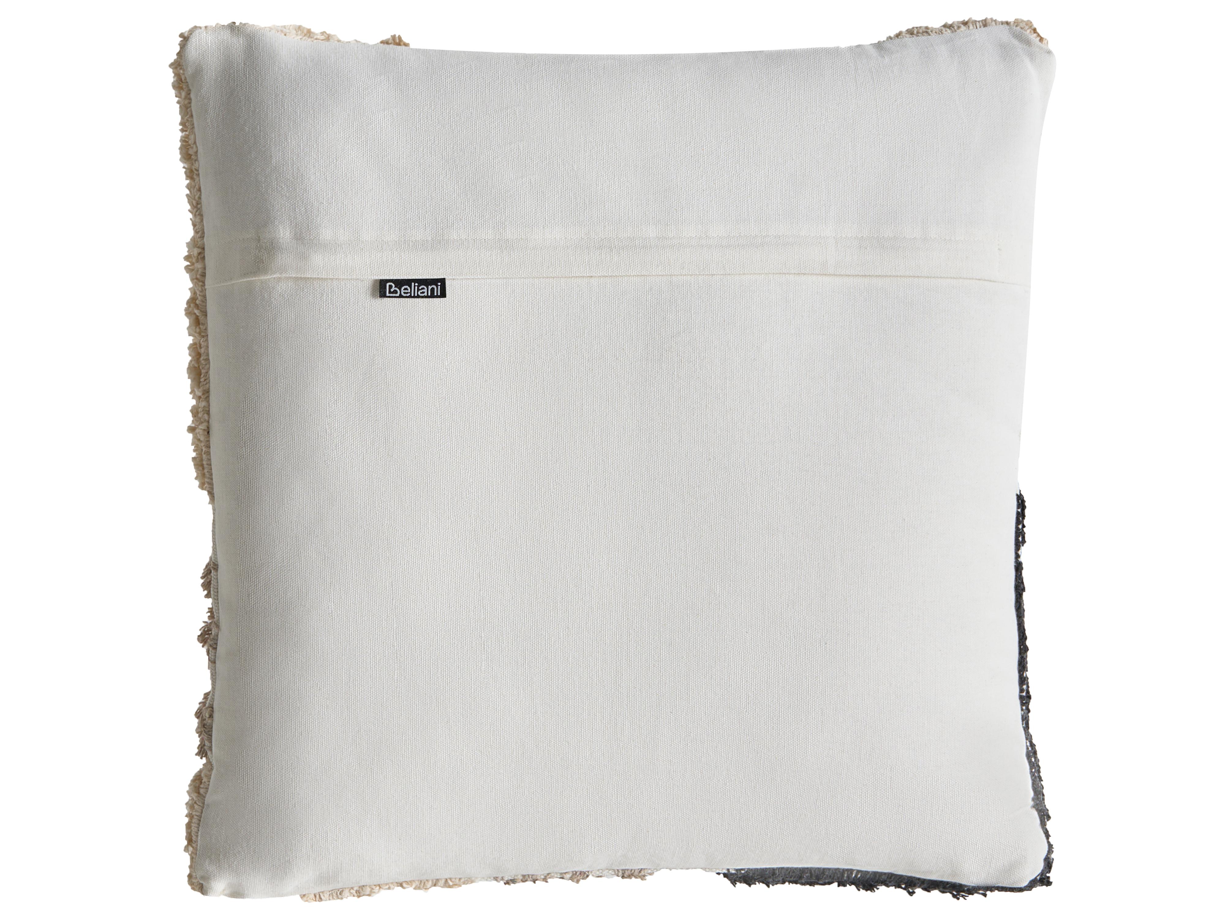 Set van 3 sierkussens ALSTONIA Katoen 30 x 50 cm 45 x 45 cm Zwart abstract patroon
