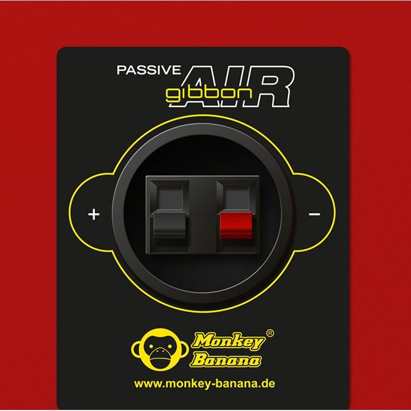 Monkey Banana Gibbon Air Bluetooth monitor rood (set van 2)