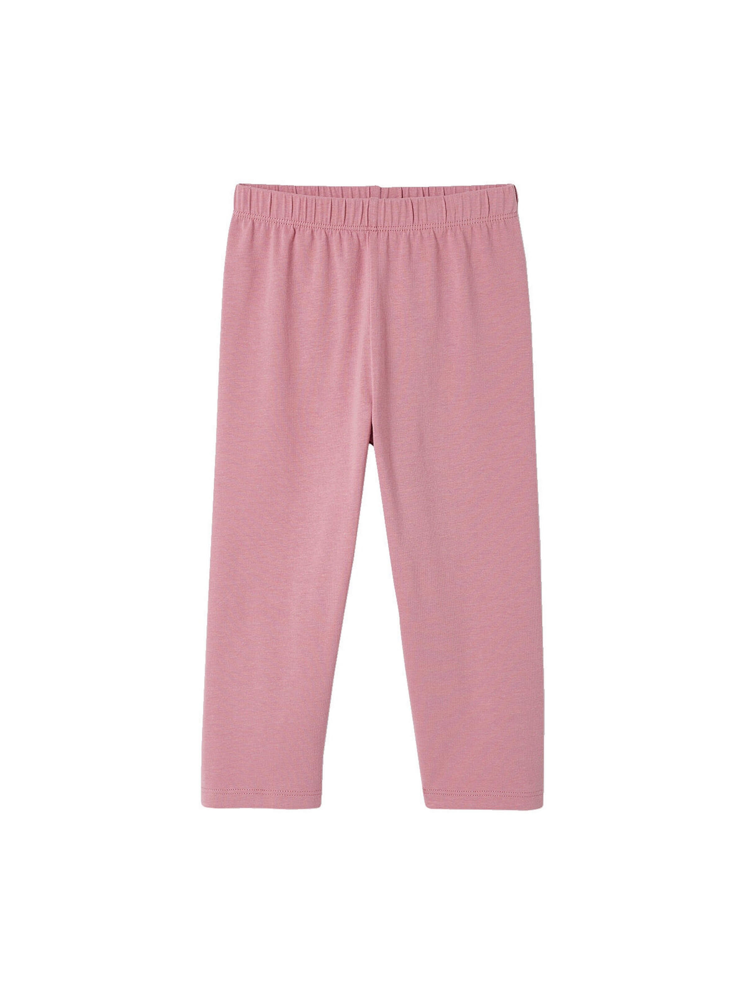 Vertbaudet 2er-Pack Mädchen 3/4-Leggings BASIC dunkelrosa
