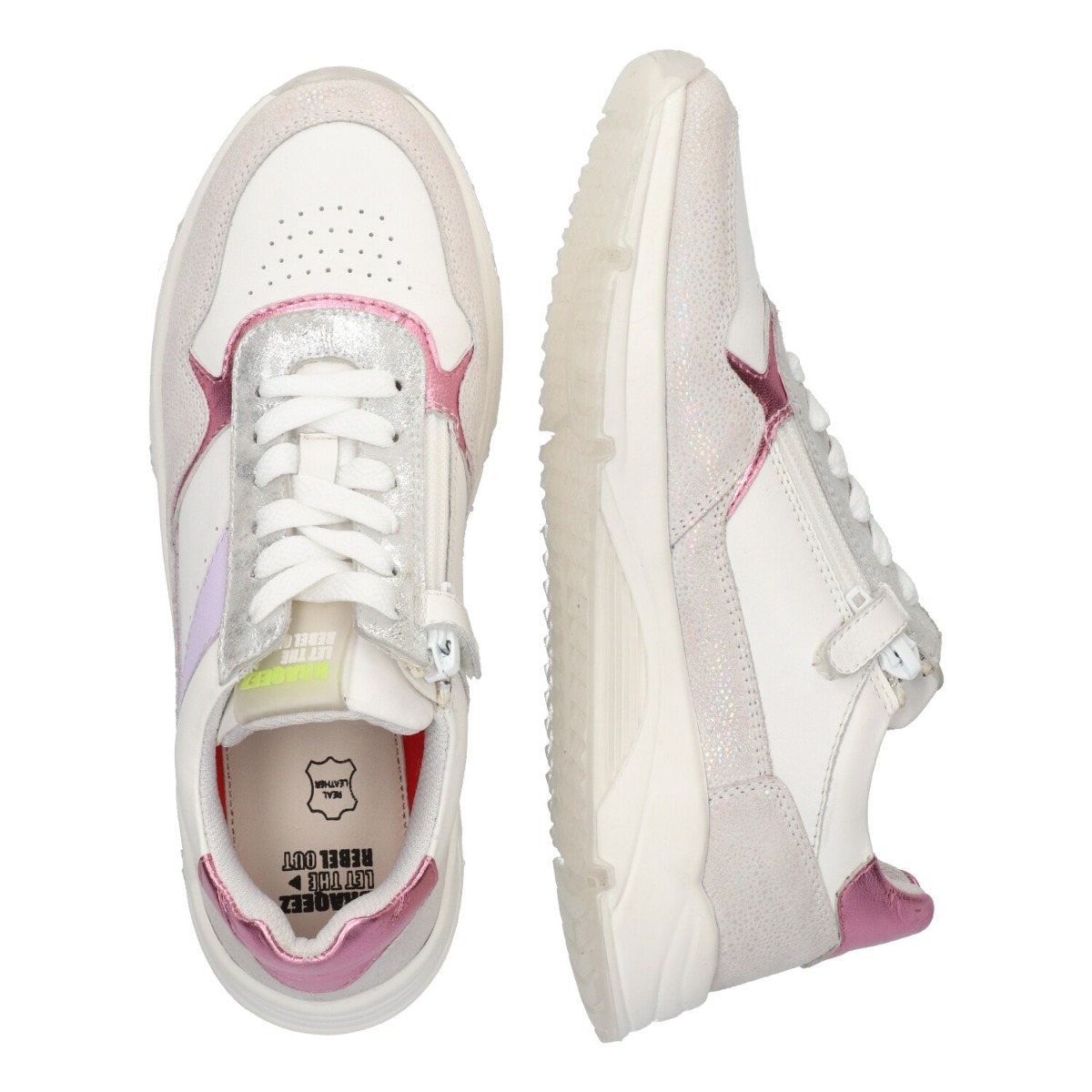 Feedhra Flow - Lage Sneakers Braqeez Multikleur