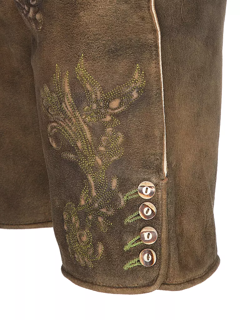 GWEIH & SILK Lederhose ARNOLD  hellbraun