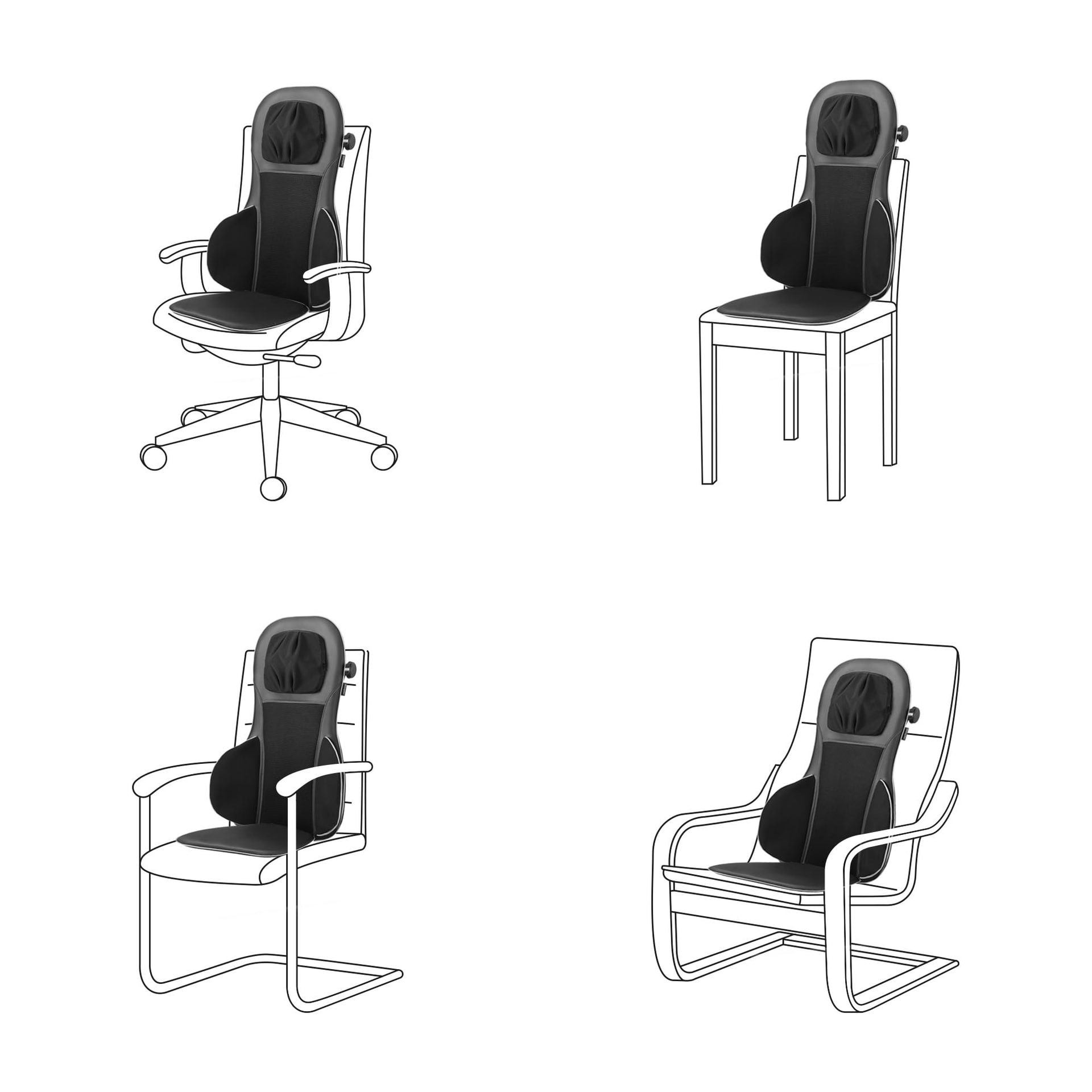 medisana Shiatsu-Massagesitzauflage MC823 schwarz