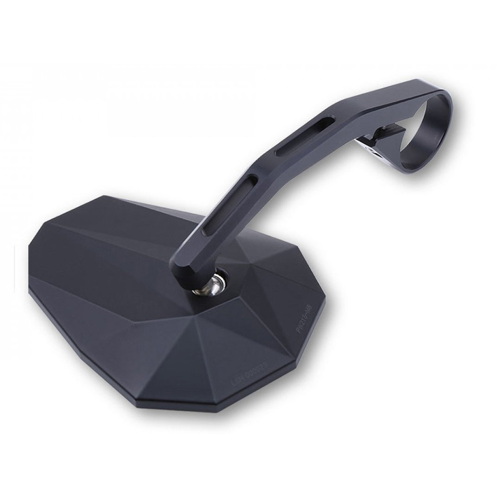 Highsider - Rétroviseur Stealth-X6 Réversible - Fixation guidon Noir