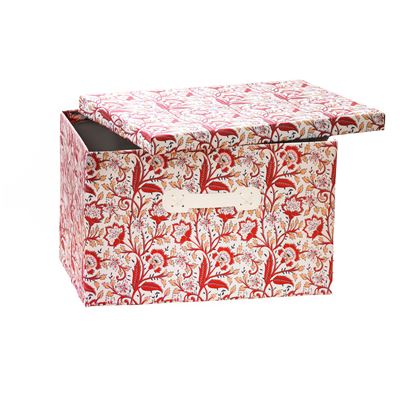 Boîtes de rangement décorées - set de 3