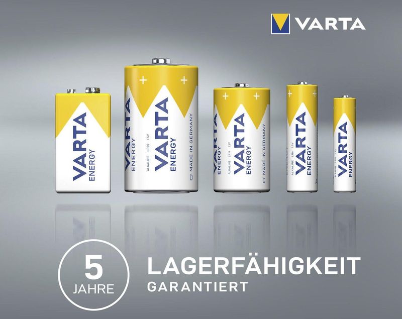Varta - Energy AA Batterijen - Cube Pack - Betrouwbare Stroom