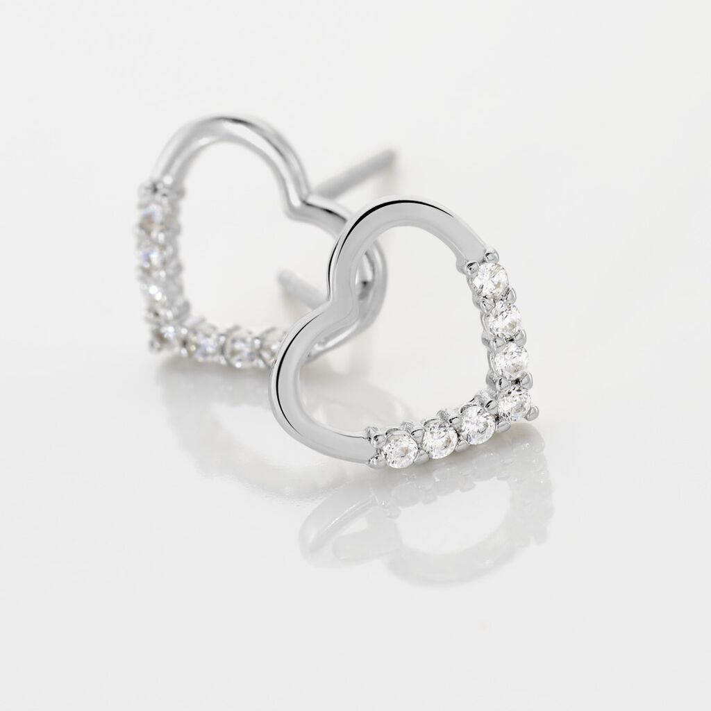 Boucles D'oreilles Puces Budenicus Argent Oxyde De Zirconium