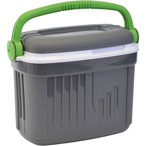 Glacière Iceberg gris galet et vert matcha - 8 L