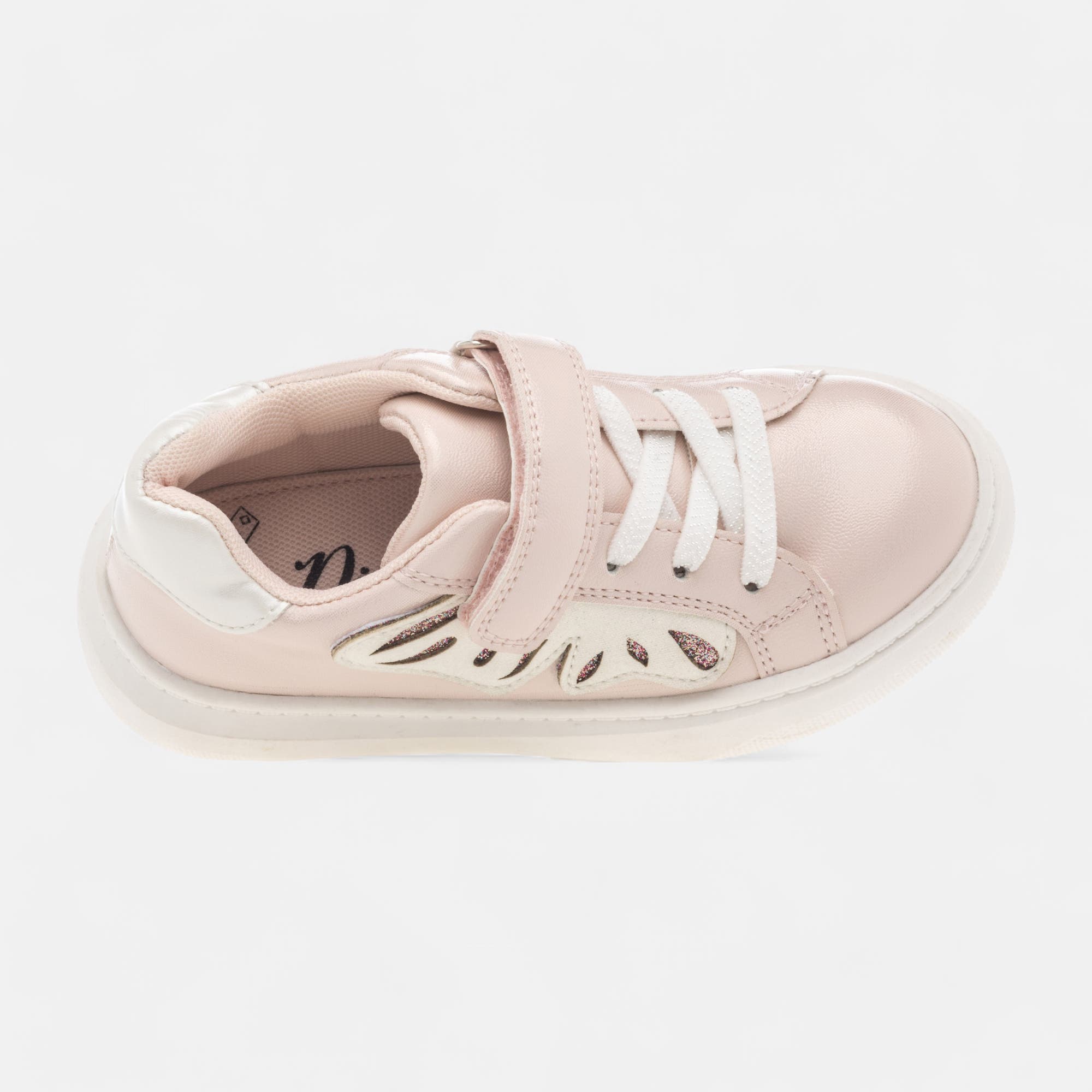Baskets basses Fille rose
