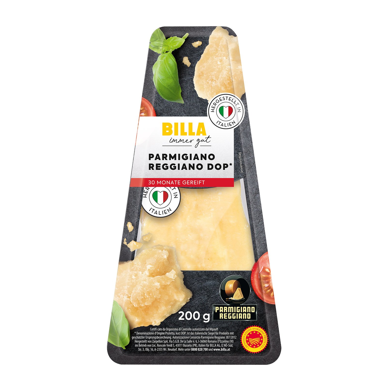 BILLA Parmigiano Reggiano DOP