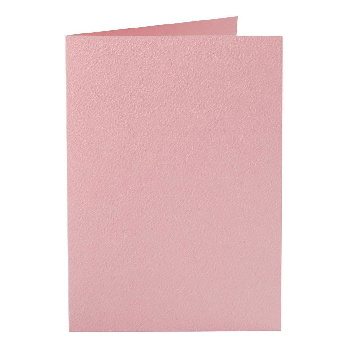 Kaarten Lichtroze 10,5x15cm, 10st.