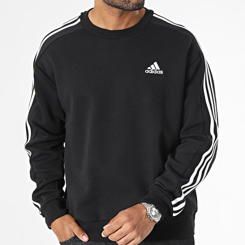 Sweat Crewneck 3 Stripes HZ6234 Noir