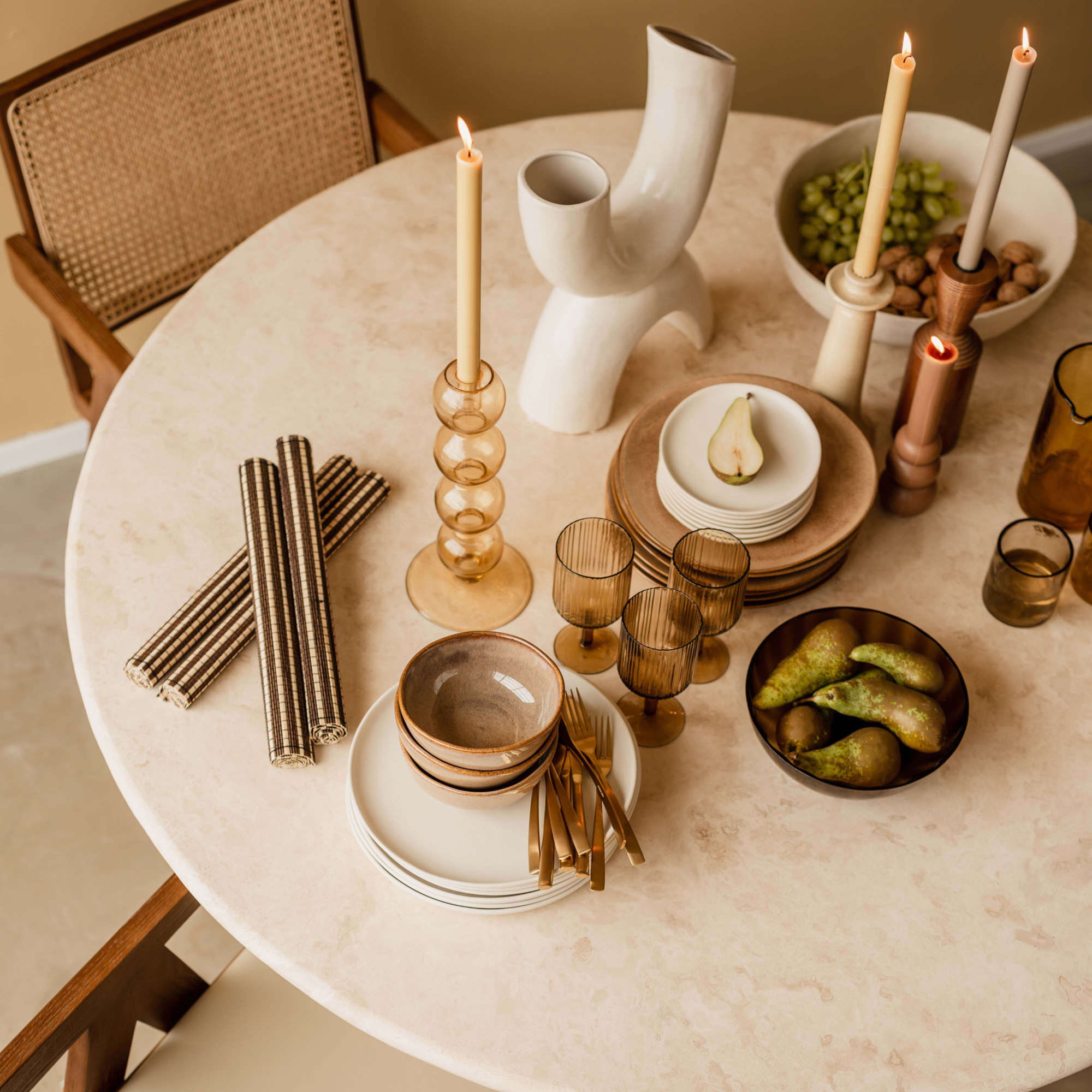 Placemat Bamboo stuks - set van 6