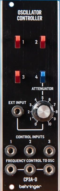 Behringer - CP3A-O - Analoge Oscillator-Controller - Eurorack - Discrete Transistor Technologie