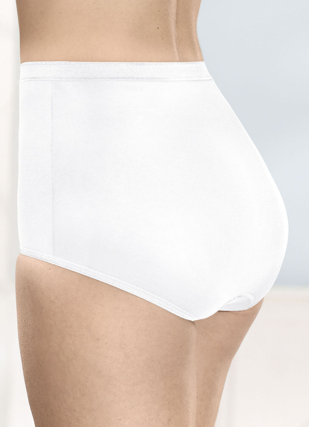 brio lingerie Fünferpack Slips mit dezent glänzenden Abschlüssen