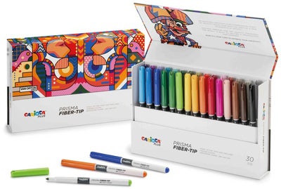 Carioca Prisma Fiberpenner 30-Pakk