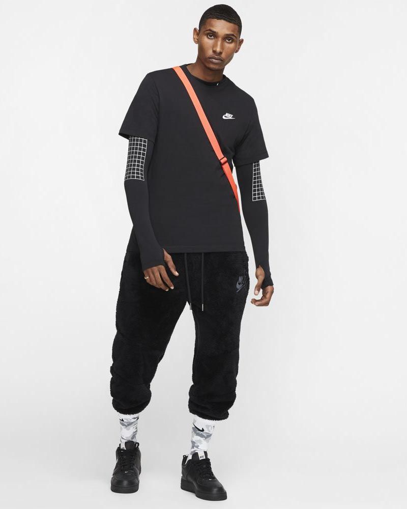 T-shirt Nike Sportswear Club Noir pour homme