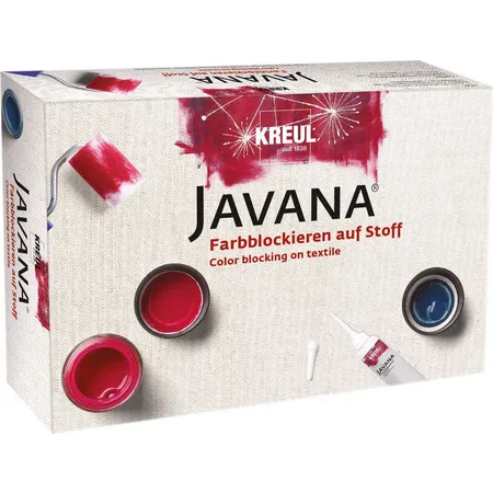 KREUL Javana Farbblockieren auf Stoff Set
