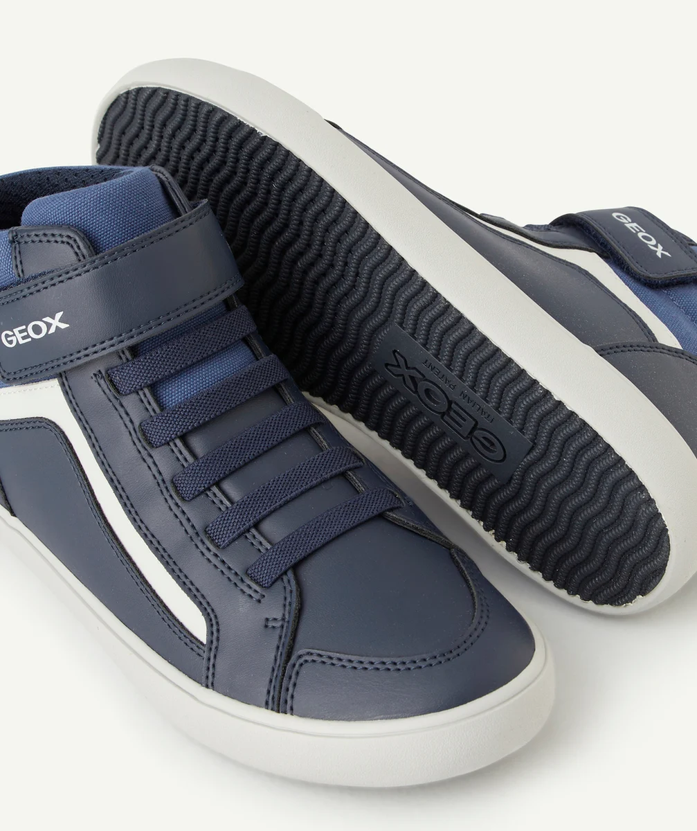GEOXBASKETS MONTANTES GISLI BLEU MARINE
