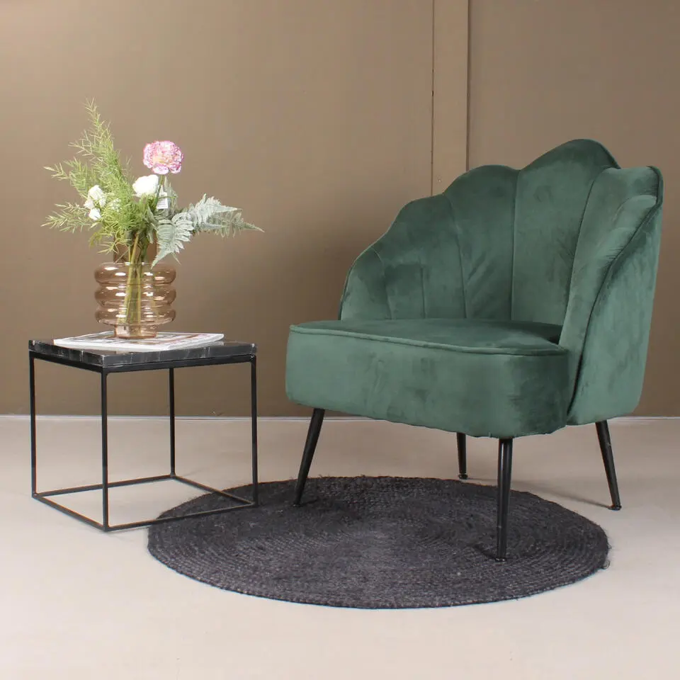 DS4U - Lindsey fauteuil - donkergroen