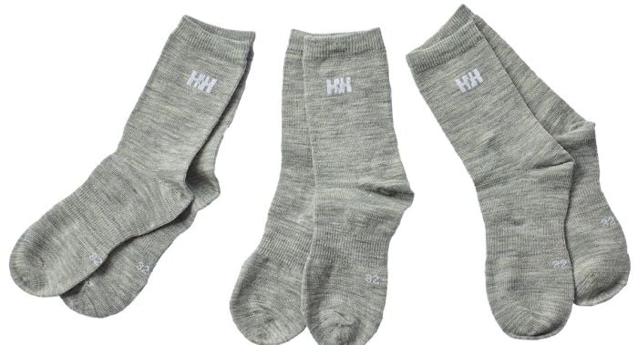 Wool Sock Basic Kids 3-pak børnesokker