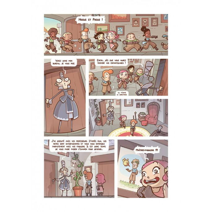 Hocus  et  Pocus : La BD dont vous êtes le Héros : L'Epreuve des Fabulins