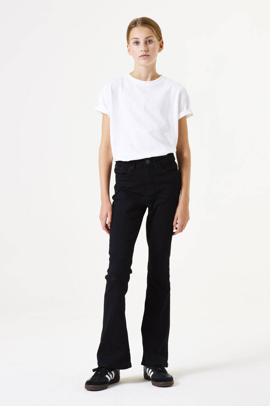Garcia high waist flared jeans rinsed