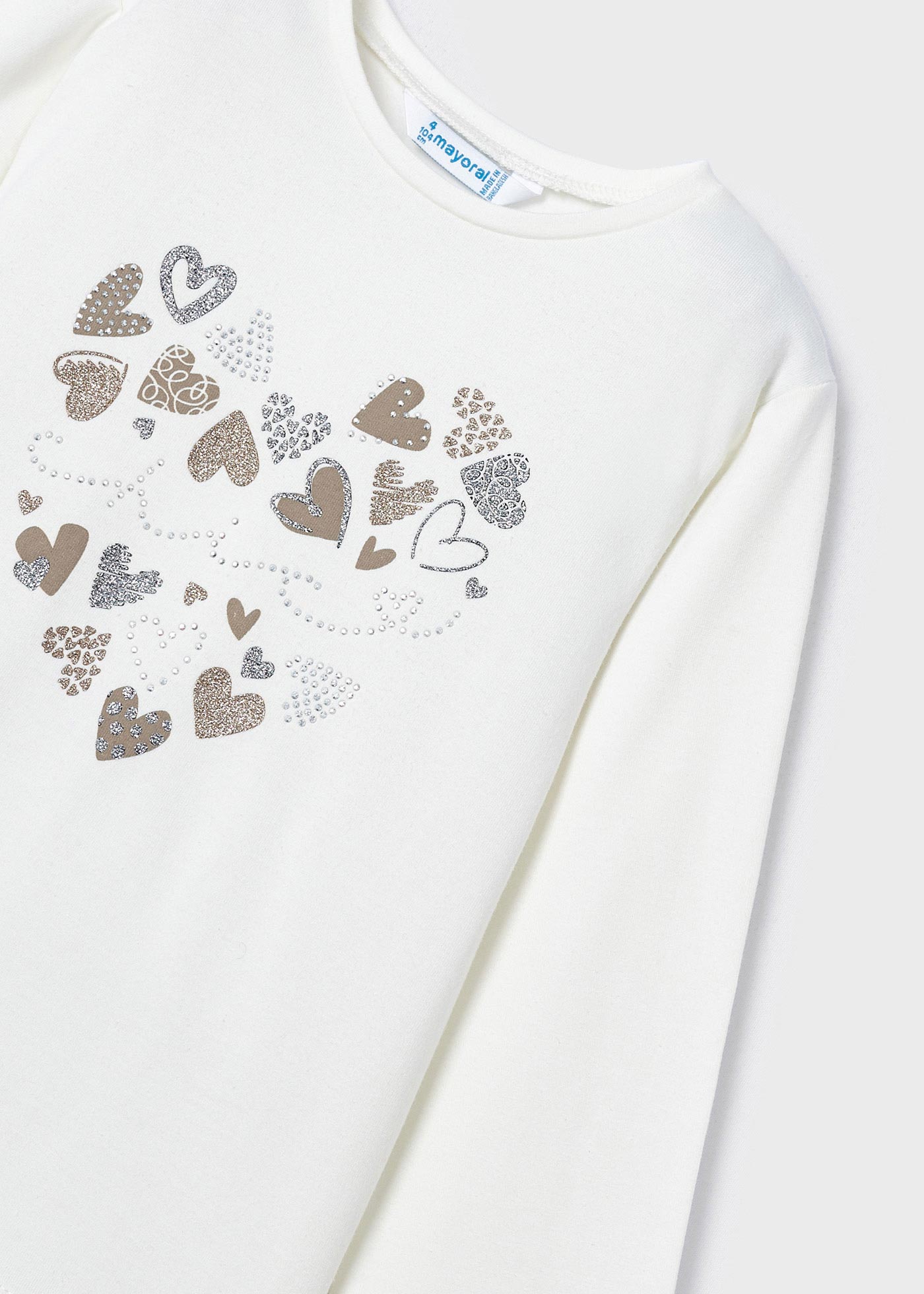 Camiseta estampada Better Cotton para meninas