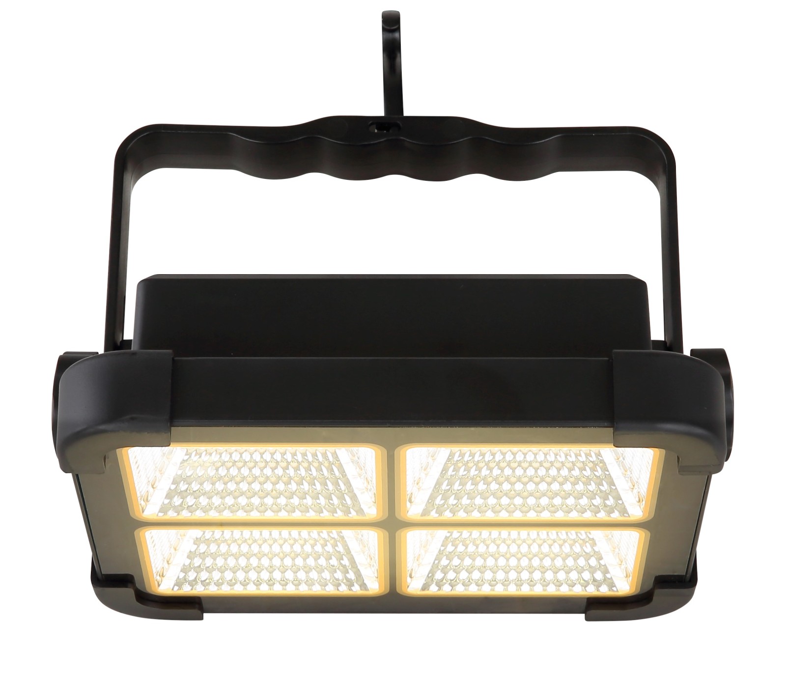 LED-Solarleuchte - schwarz - großer Akku