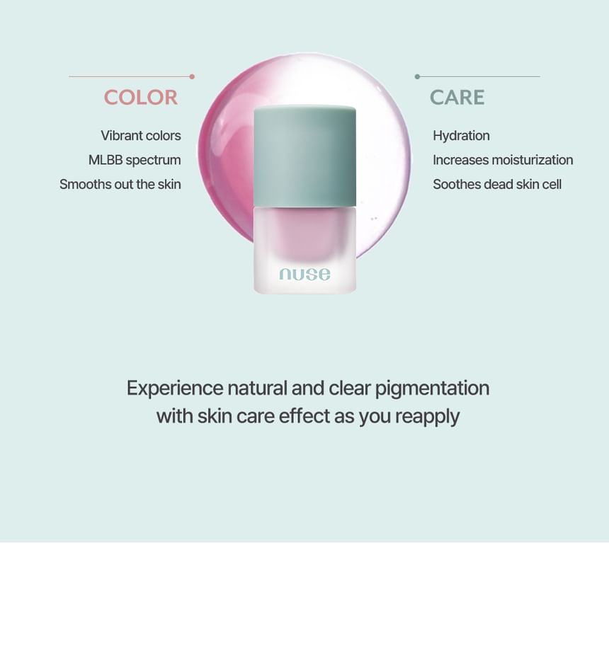 nuse - Mousse Care Cheek - 5 Kleuren