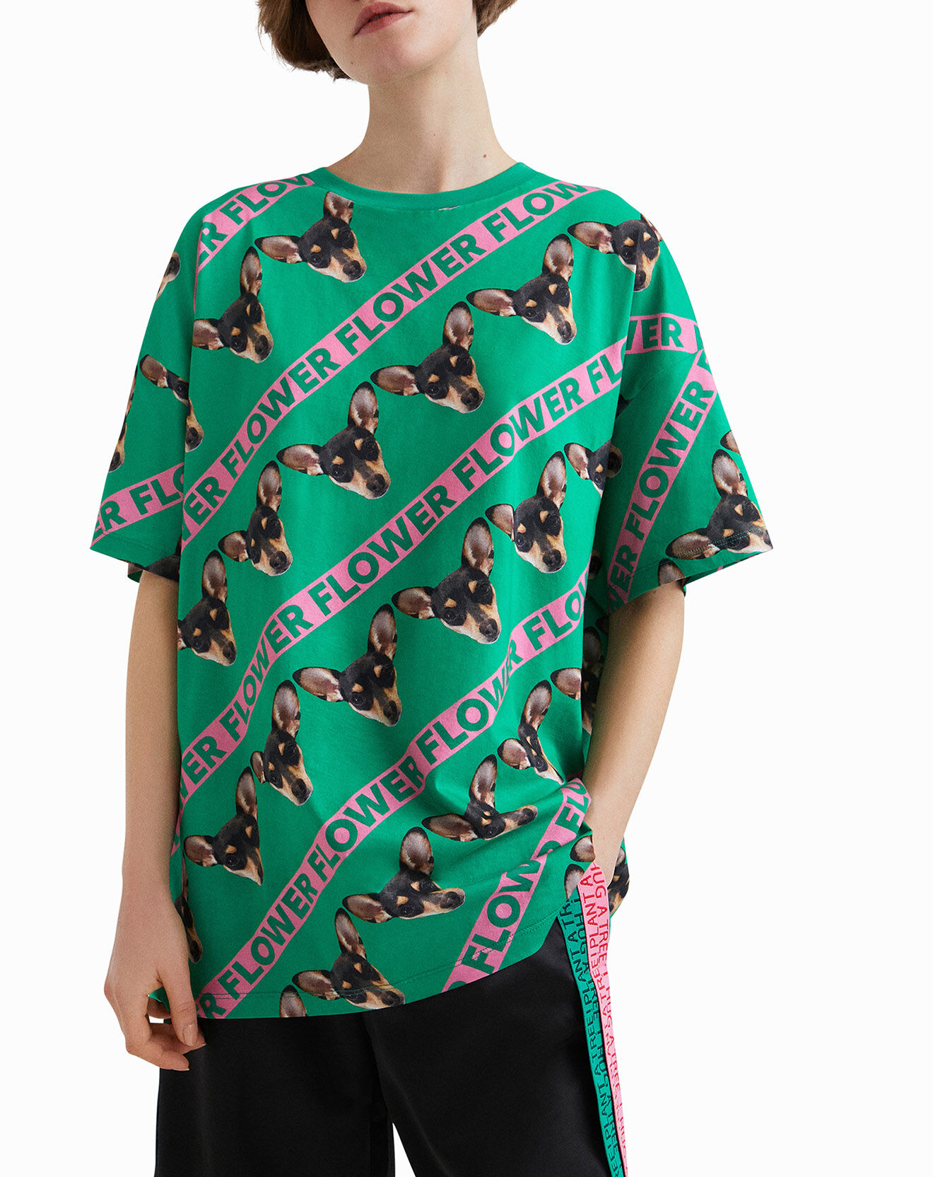 Desigual T-Shirt Alizon vert