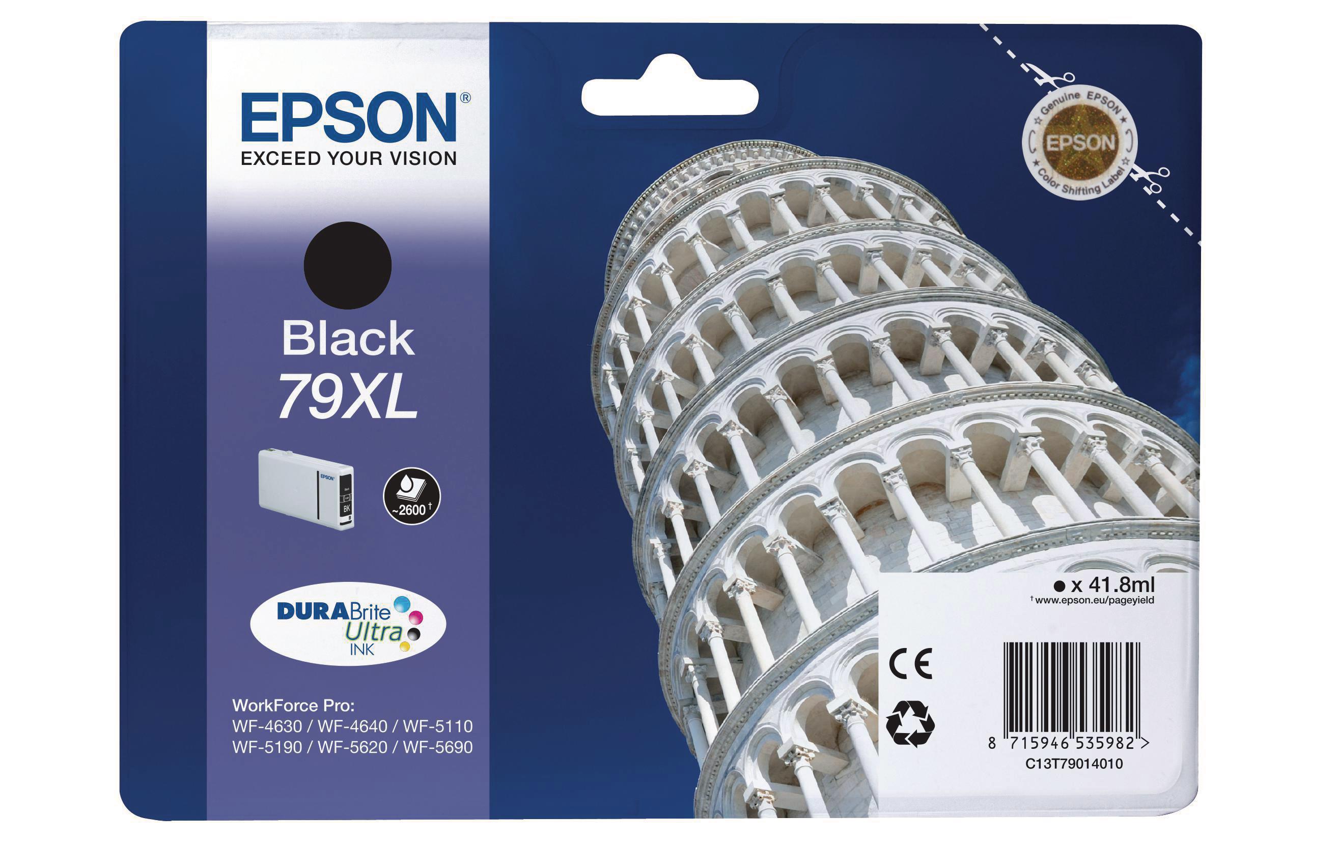 Tinte C13T79014010 BlackTinte, schwarz