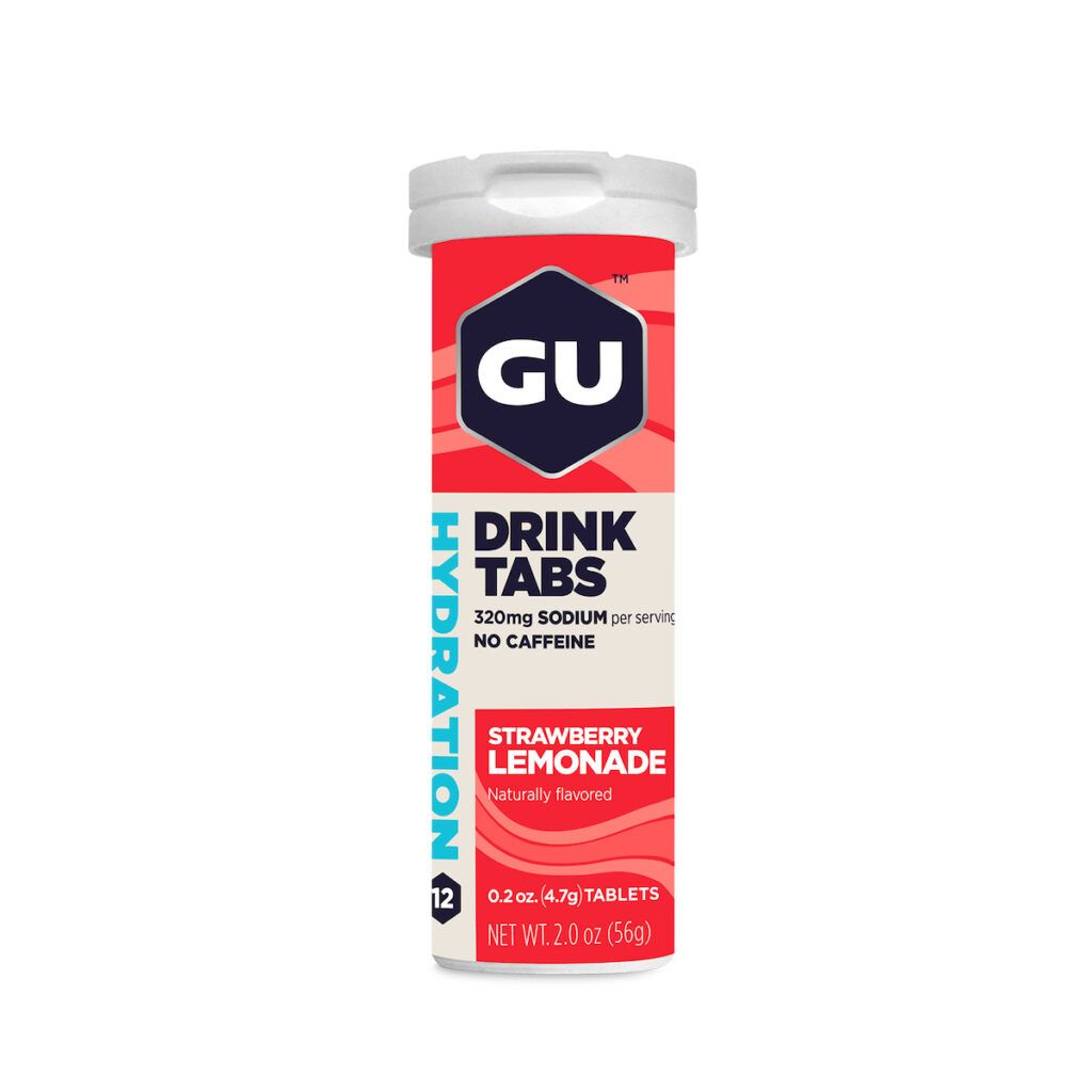GU Energy Hydration Tabs Jordbær 12 Tabs