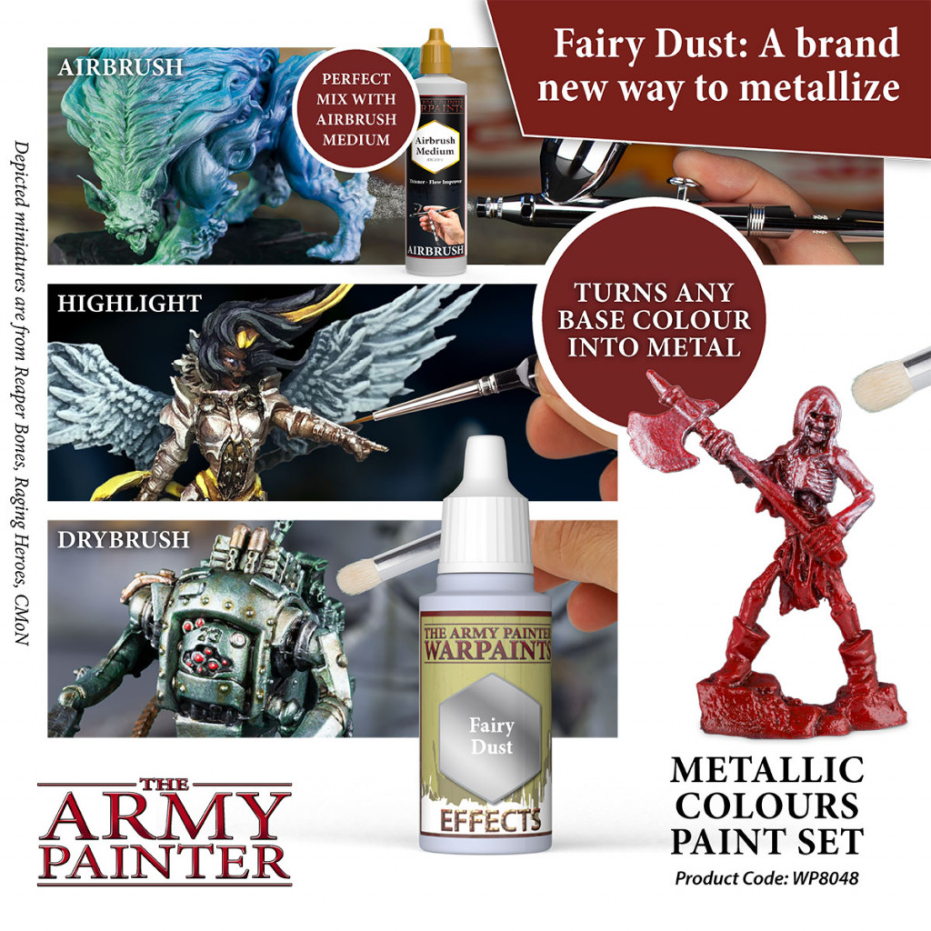 Warpaints Metallics Colors Paint Set