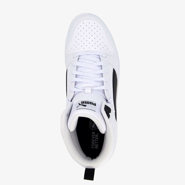 Puma Rebound V6 heren sneakers wit/zwart