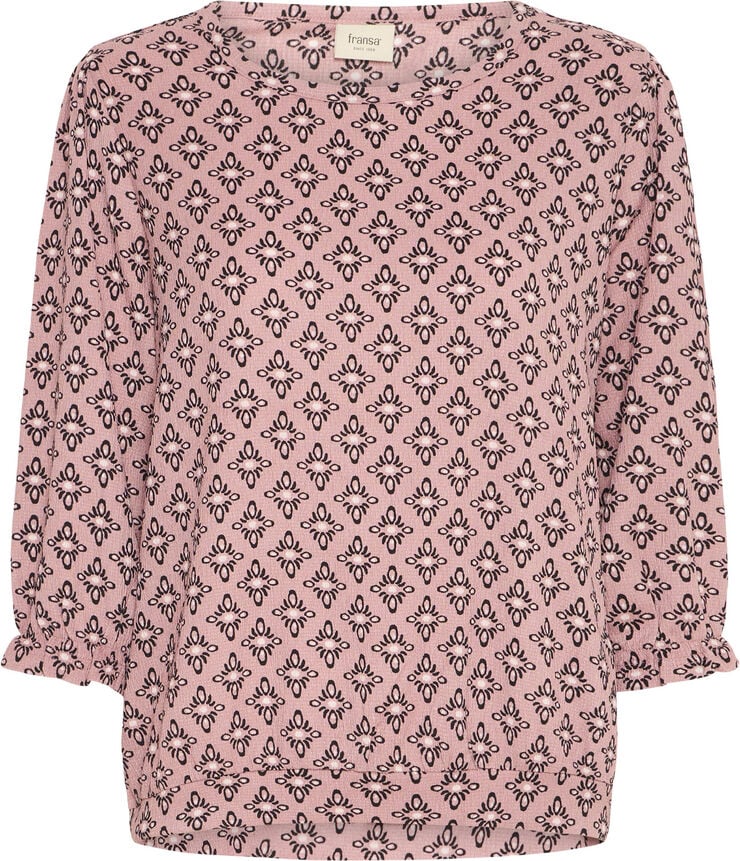 Fransa FRENORA TEE 1 Nostalgia rose mix